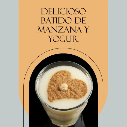 Batido de Manzana y Yogur